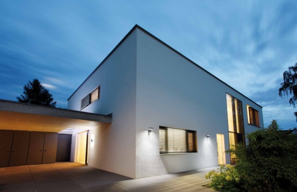 Aussenbeleuchtung bei Elektro Stier GmbH in Frankfurt
