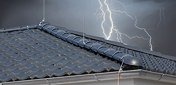 Äußerer Blitzschutz bei Elektro Stier GmbH in Frankfurt
